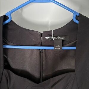 White House Black Market Elegant Black Dress